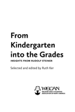 From Kindergarten onto the Grades: Insights from Rudolf Steiner @ 大樹孩子生活館             Tree Children's Lodge, Hong Kong - 2