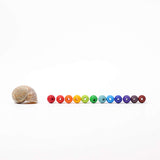 Colored Beads, 120 pcs