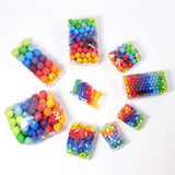 Colored Beads, 120 pcs