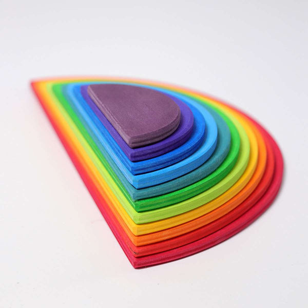 Semicircle plates (Rainbow)