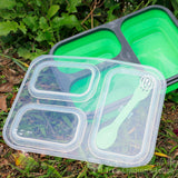 NISORO Collapsible Lunch Box - 3 slots