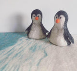 Penguin Felted Wool Toy