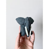 Baby Elephant Felted Wool Toy